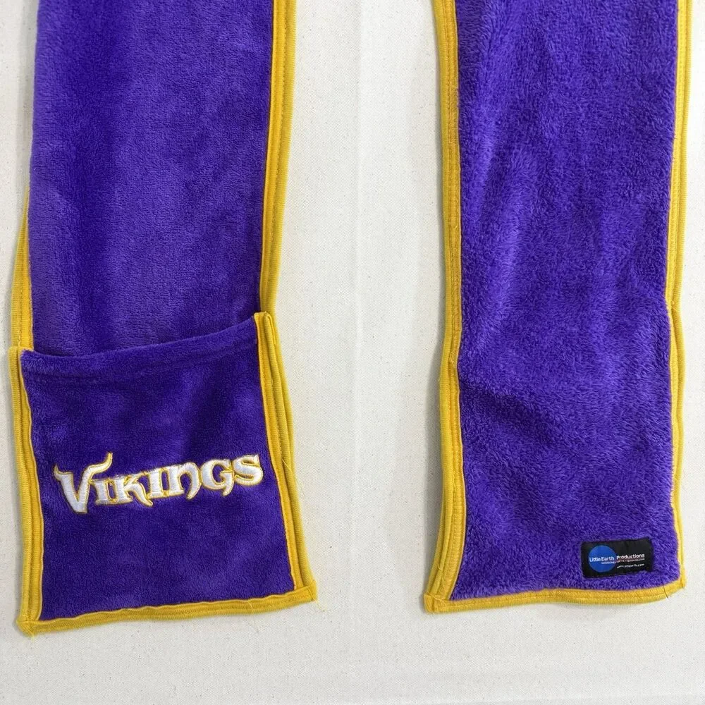Minnesota Vikings Hoodie Fleece Scarf